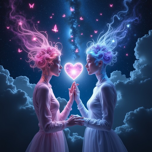 Free Cosmic Love Connection Image - Ethereal, Cosmic, Butterflies ...
