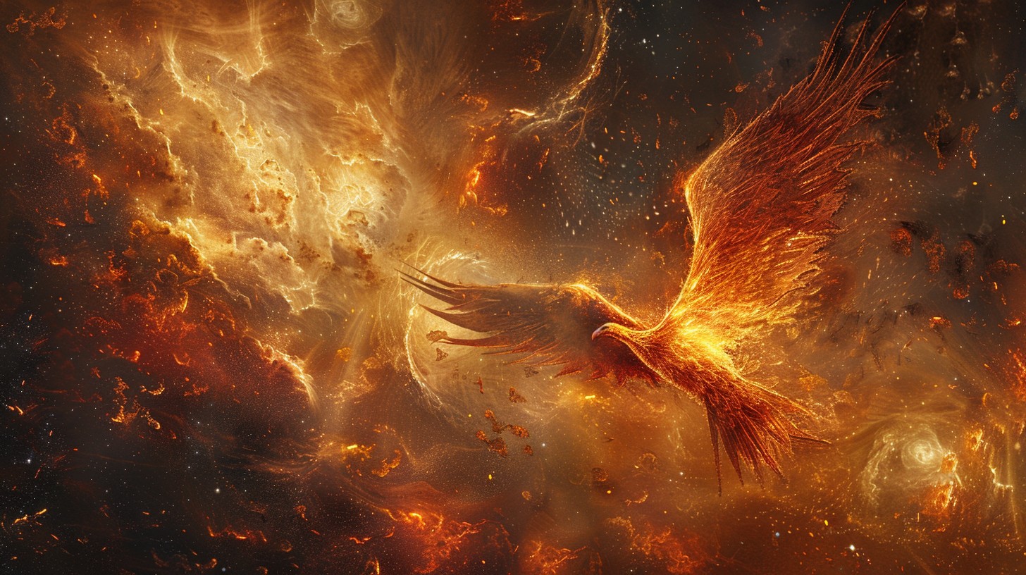 Free Fiery Phoenix Rising Image - Fire, Phoenix, Flames | Download at ...