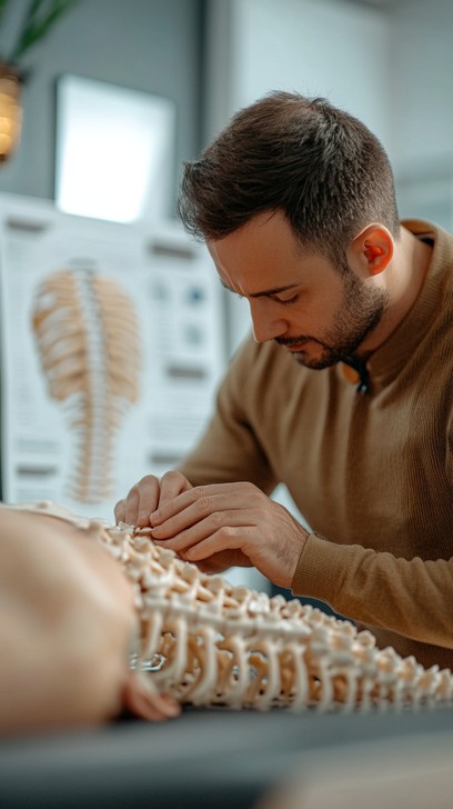 Spine Work Free Chiropractor adjusts spine Image - Chiropractor, Spine, Adjustment ...