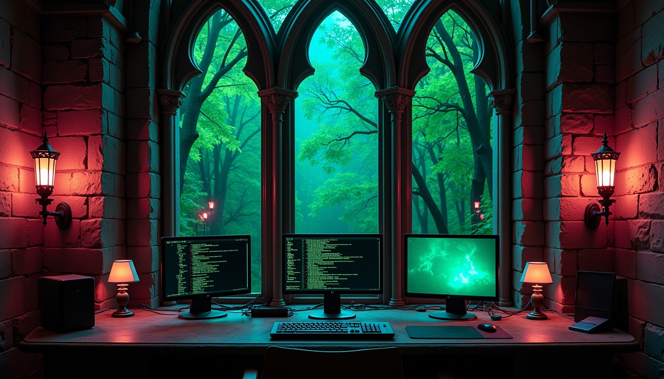 Free Gothic Tech Sanctuary Image - Gothic, Programmer, Sanctuary ...