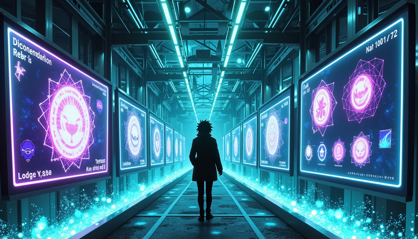 Free Digital Reality Corridor Image - Cyberpunk, Futuristic, Digital ...