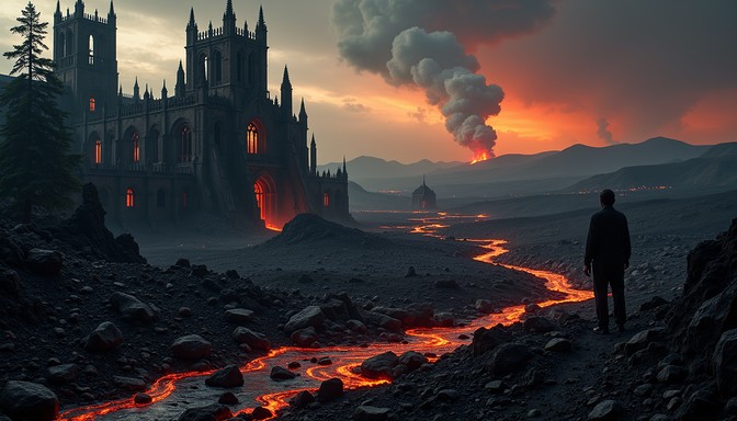 Free Molten Apocalyptic Landscape Image - Apocalyptic, Wasteland ...