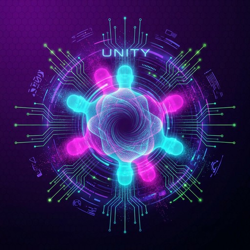 Free Digital Unity Network Image - Cyberpunk, Neon, Unity | Download at ...