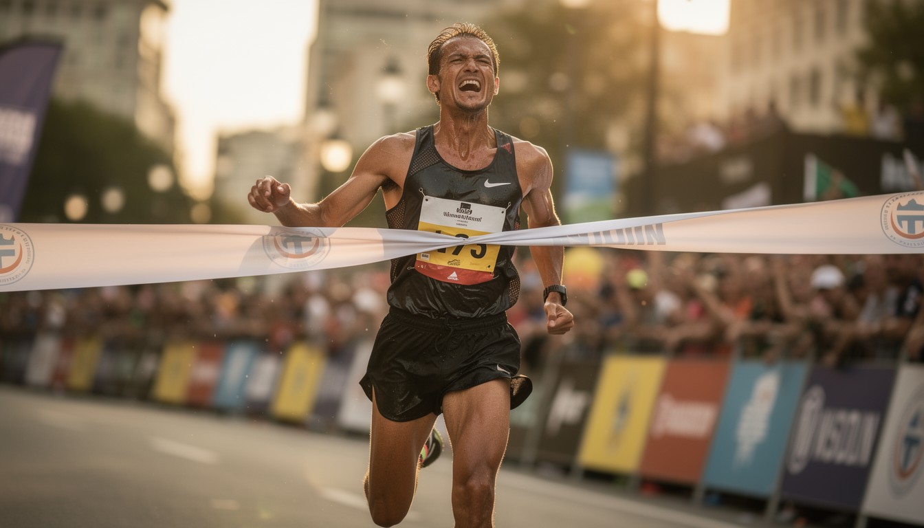 Free Victory Through Perseverance Image - Marathon, Runner, Victory ...