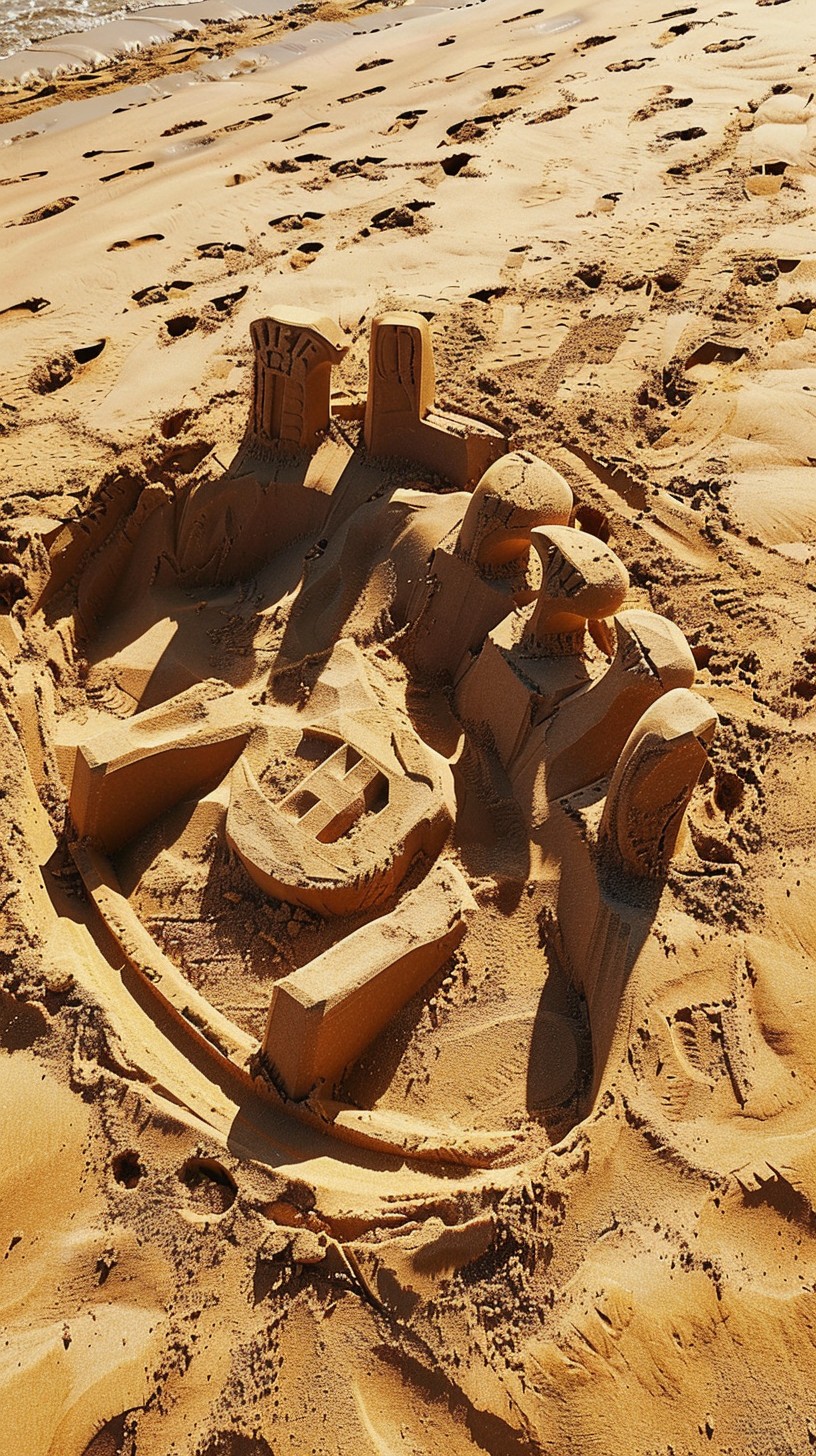 Free Sand Castle Art Photo - Sand, Beach, Castle | Download at StockCake