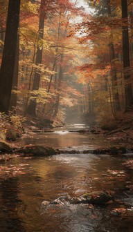 Free Autumn Brook Reflections Image - Autumn, Brook, Stream | Download ...