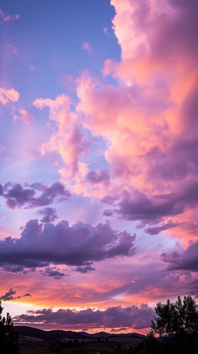 Free Vibrant Sunset Hues Image - Sunset, Purple, Pink | Download at ...