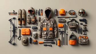 Free Essential Hunting Kit Image - Hunting, Camouflage, Bow | Download ...