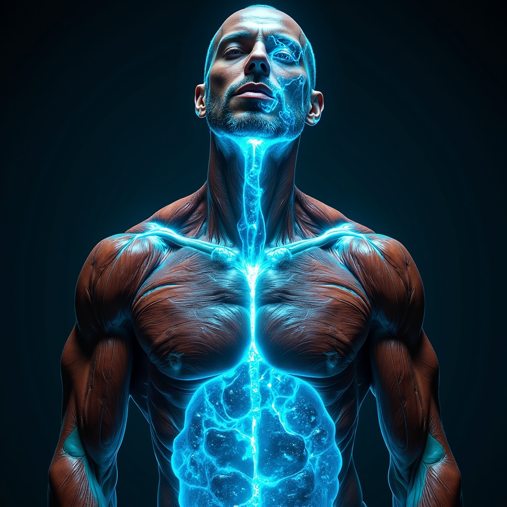 Photogenic Muscle Free Bioluminescent Muscle Symphony Image - Bioluminescent, Anatomical ...