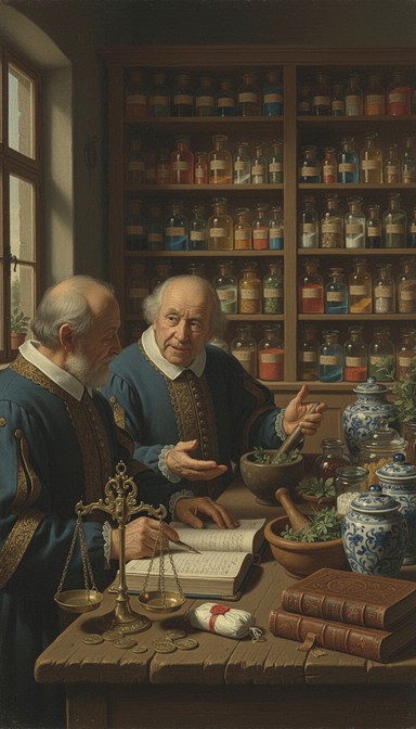 Free Historic Apothecary Workspace Image - Apothecary, Pharmacy ...