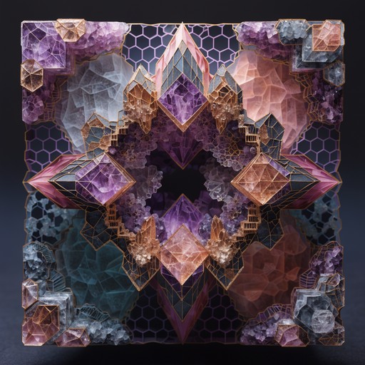 Free Crystalline Paper Sculpture Image - Kirigami, Papercraft, Crystals ...