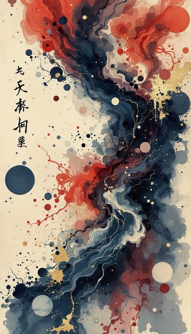 Free Celestial Ink Dance Image - Abstract, Inkwash, Oriental | Download ...
