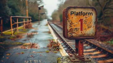 Free Rusty Platform Sign Image - Railway, Platform, Rusted | Download ...
