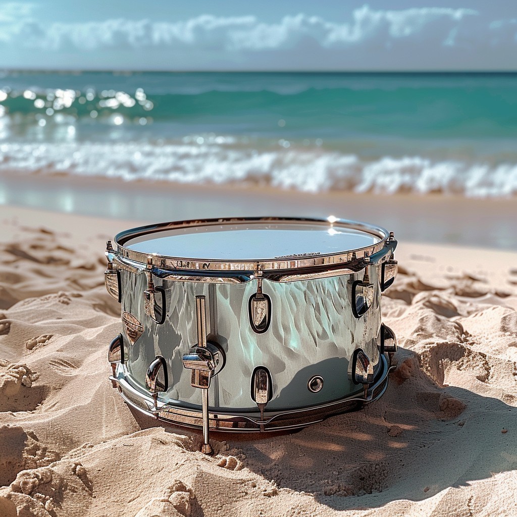 Free Beachside Musical Escape Image - Beach, Drum, Sand | Download at ...
