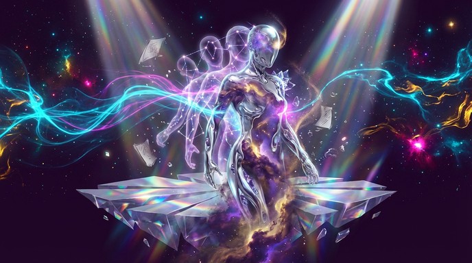 Free Ethereal Digital Genesis Image - Cosmic, Mystical, Humanoid ...