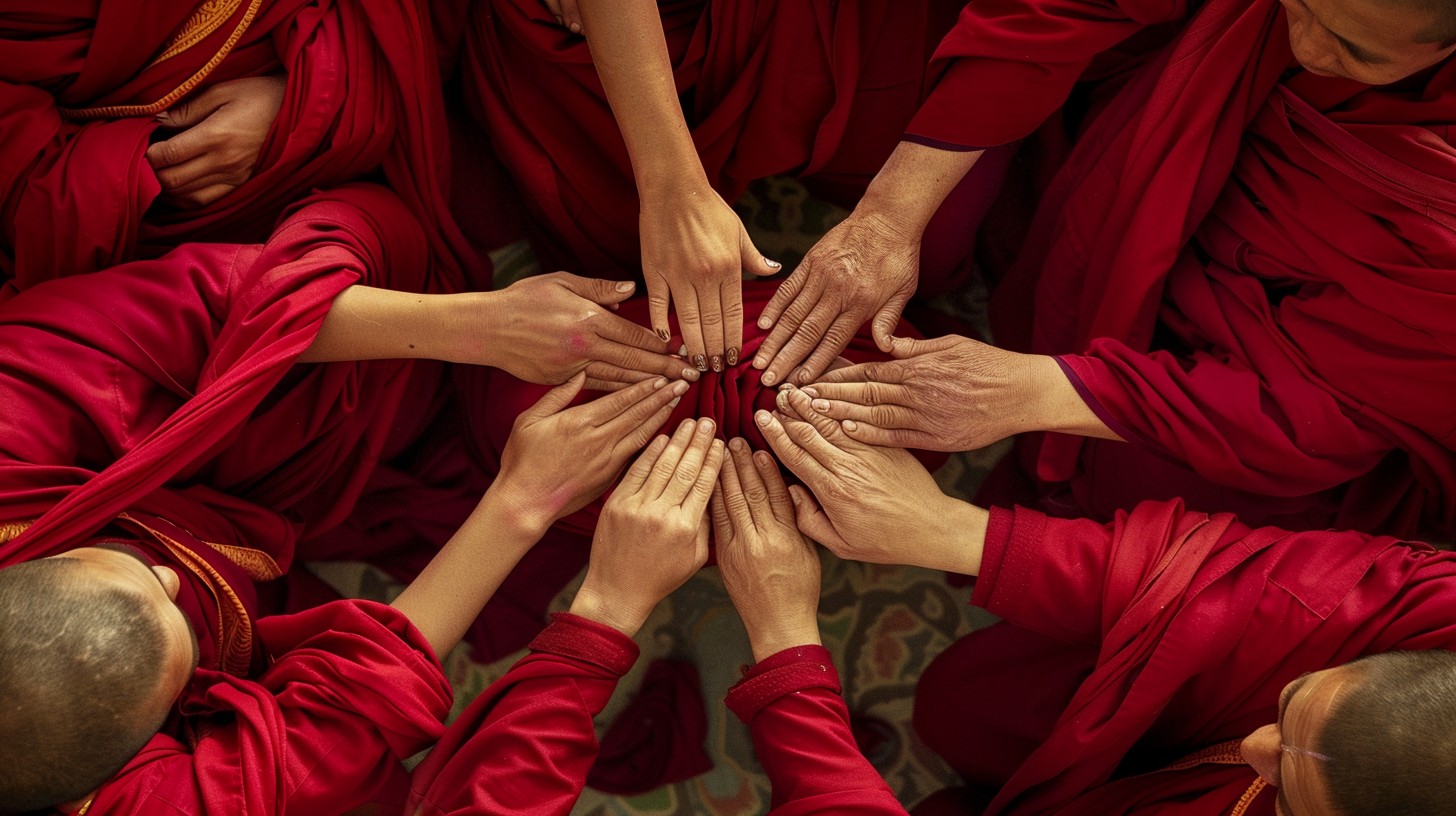 Free United Monastic Hands Image - Monks, Unity, Hands | Download at ...