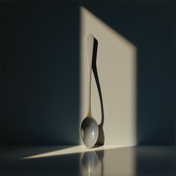 Free Spoon in Light Image - Spoon, Shadow, Light | Download at StockCake