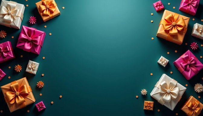 Presents Display Free Colorful Present Display Image - Gifts, Presents, Celebration ...