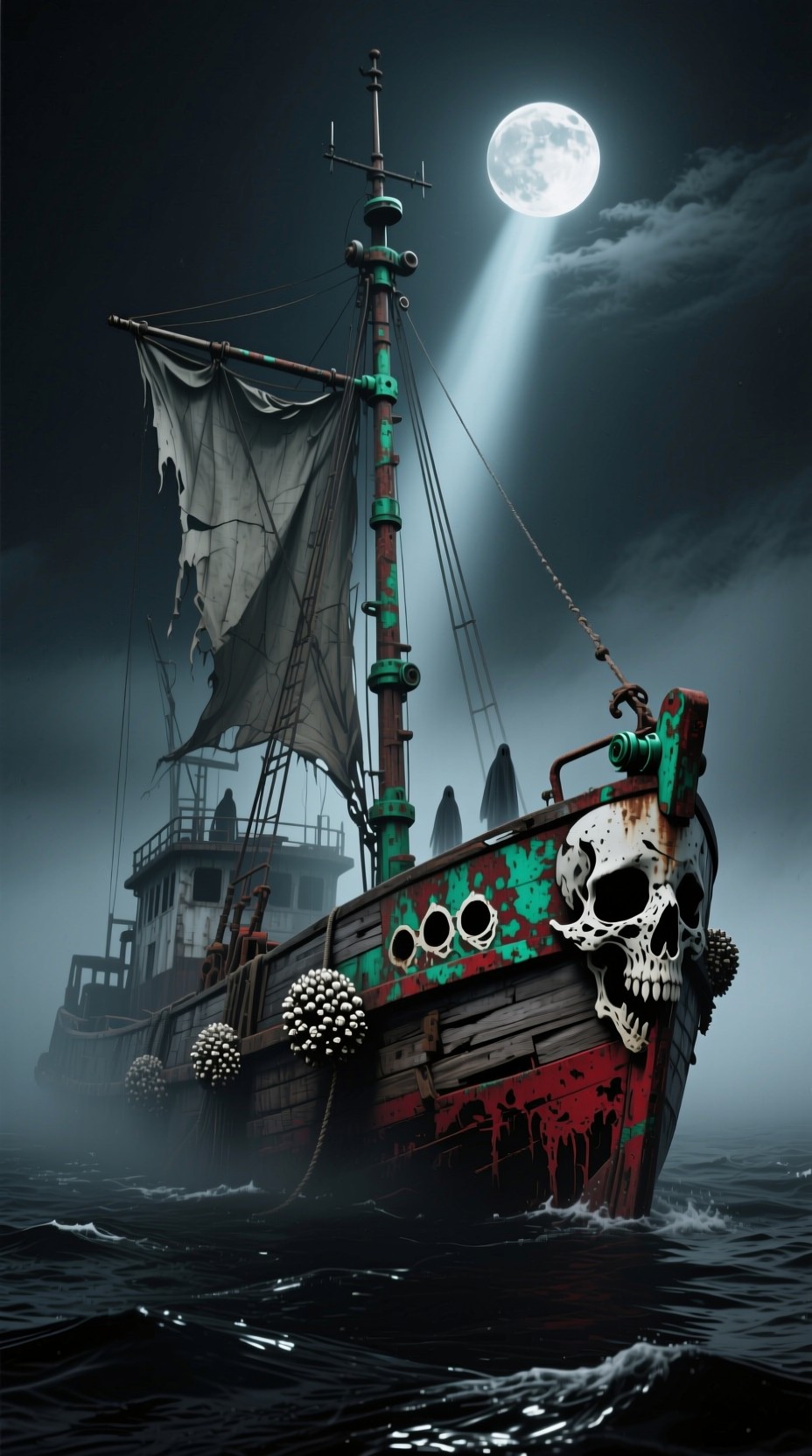 Free Ghost Ship Rising Image - Ghost, Ship, Haunted | Download at StockCake