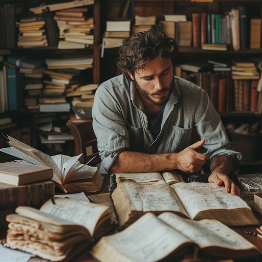 Free Studious Researcher Working Image - Research, Studying, Books ...