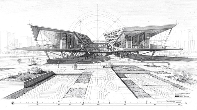 Free Futuristic Architecture Design Image - Architecture, Futuristic ...