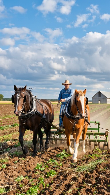 Free Working the Field Image - Horses, Plowing, Farming | Download at ...