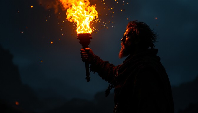 Free Bearer of Light Photo - Torch, Flame, Fire | Download at StockCake