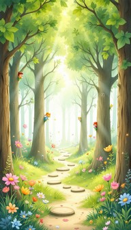Free Enchanted Forest Path Image - Forest, Magical, Sunbeams | Download ...