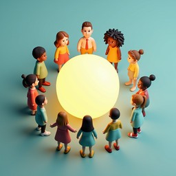 Free Collaborative Learning Circle Image - Learning, Collaboration ...