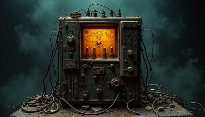 Free Forgotten Electronic Cathedral Image - Gothic, Technology, Decay ...