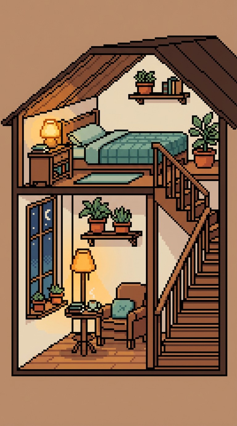 Free Cozy Pixel Home Photo - Pixel, Home, Cozy | Download at StockCake