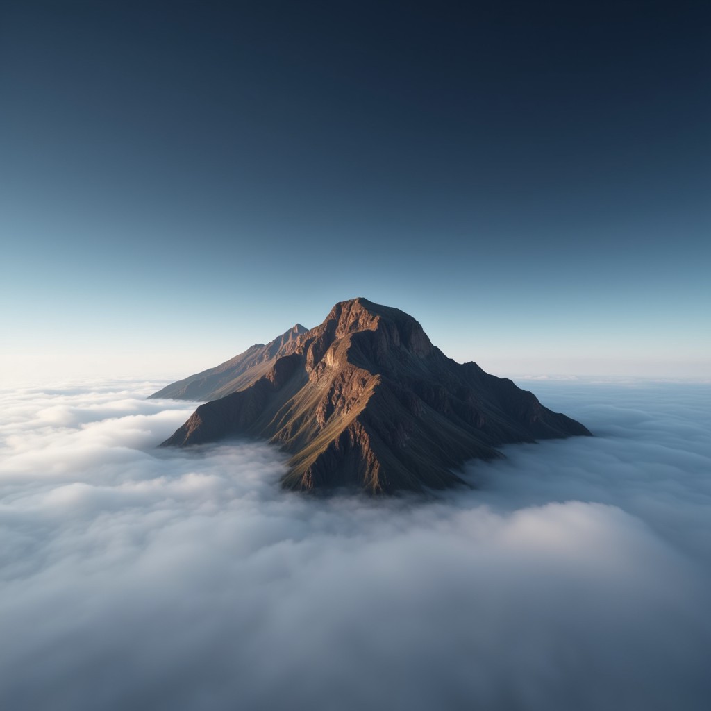 Free Peak Above Clouds Image - Mountain, Peak, Clouds | Download at ...