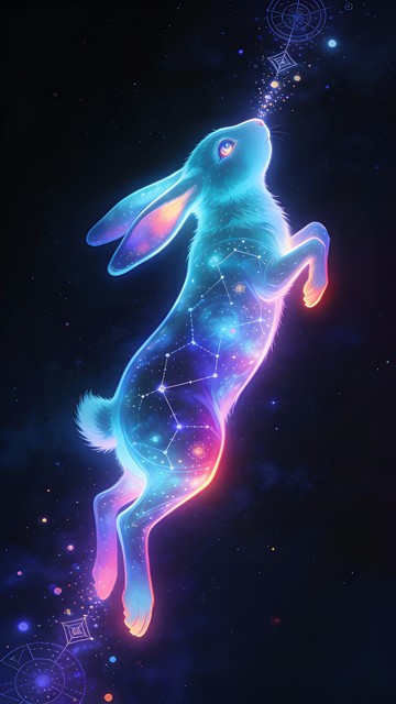 Free Cosmic Rabbit Ascending Image - Rabbit, Bunny, Cosmic | Download ...