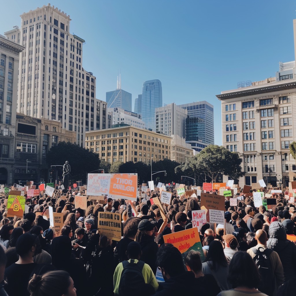 Free Urban Protest Gathering Image - Protest, City, Demonstration ...