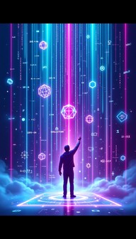 Free Digital Knowledge Ascends Image - Holographic, Futuristic ...