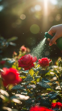 Weltering Roses Free Watering Blooming Roses Image - Garden, Watering, Roses | Download ...