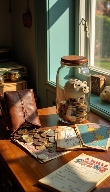 Rustic Money Image Free Vintage Wanderlust Treasury Image - Travel, Vintage, Savings ...