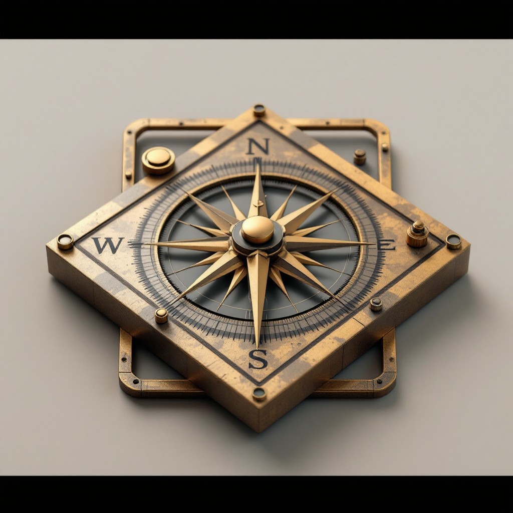 Free Brass Compass Design Image - Compass, Brass, Navigation | Download ...
