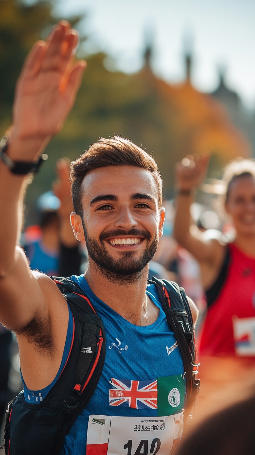 Smiling Runner Free Marathon runner smiling Image - Marathon, Runner, Smiling ...