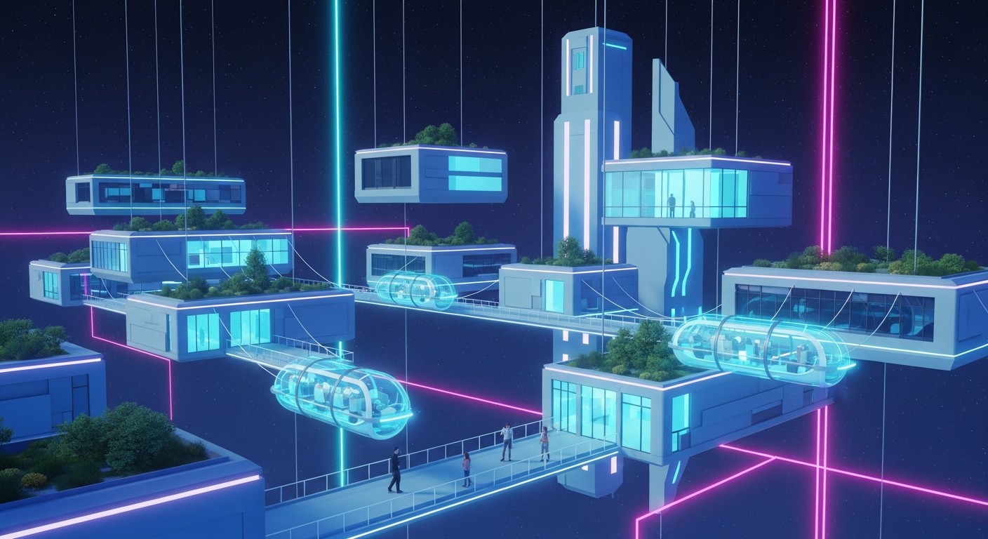 Free Floating Future City Image - Futuristic, Metropolis, Floating ...