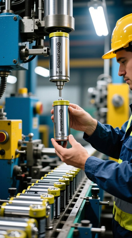 Free Industrial battery inspection Image - Manufacturing, Industrial ...