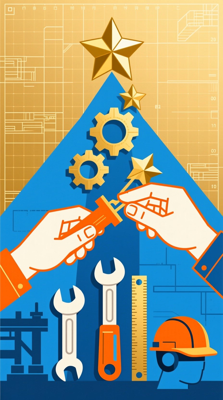 Free Craftsmanship Builds Success Image - Craftsmanship, Illustration ...