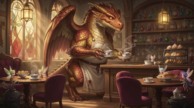 Fantasy Tea Merchant Free Magical Tavern Welcome Image - Orc, Innkeeper, Tavern | Download ...