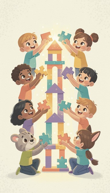 Free Building Together Successfully Image - Teamwork, Collaboration ...
