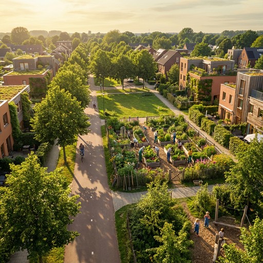 Free Green Community Living Image - Neighborhood, Community, Garden ...