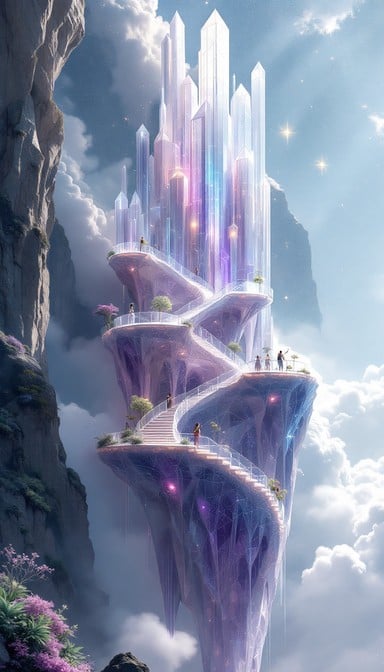 Free Floating Crystal Palace Image | Download at StockCake