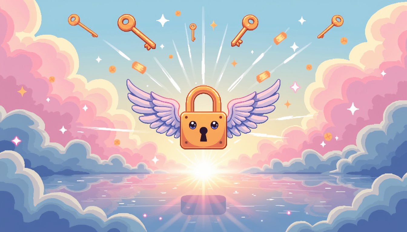 Angelic Locks Free Guardian Lock Angel Image - Padlock, Wings, Guardian | Download at ...