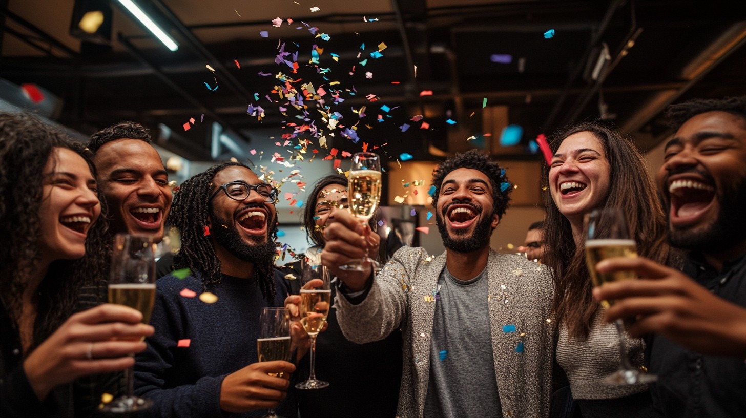 Free Joyful Party Celebration Image - Celebration, Friends, Champagne ...