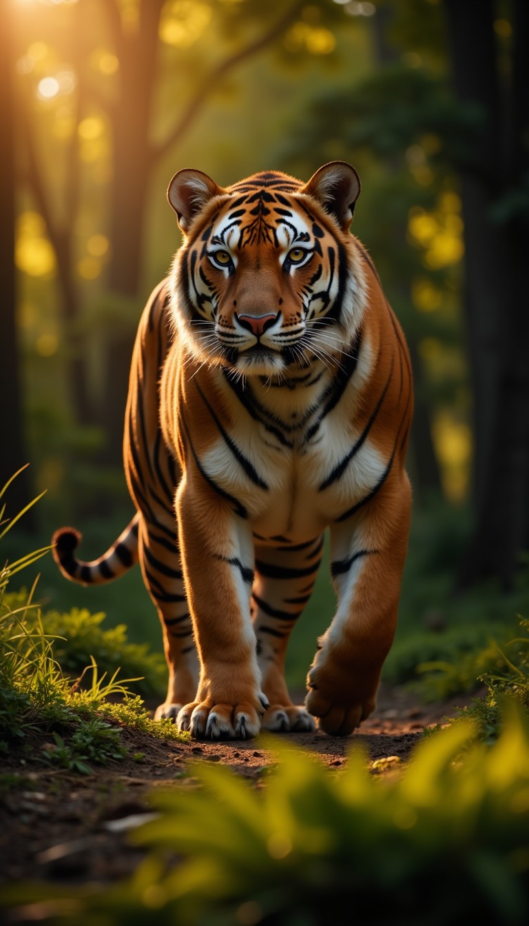 Free Majestic Tiger Prowl Image - Tiger, Predator, Wilderness ...