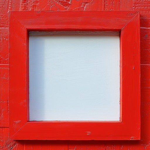 Free Red Frame Emptiness Image - Red, Frame, Empty | Download at StockCake